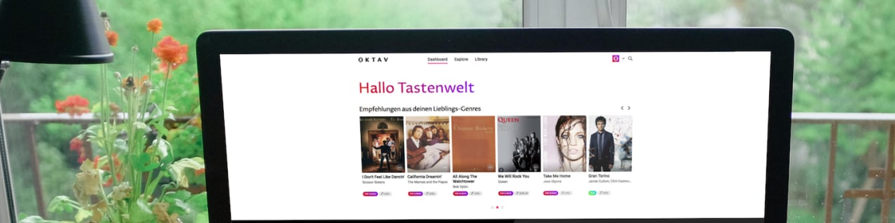 Arbeitsplatz Bild Oktav