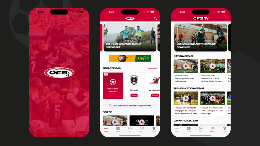 ÖFB App, Foto 1