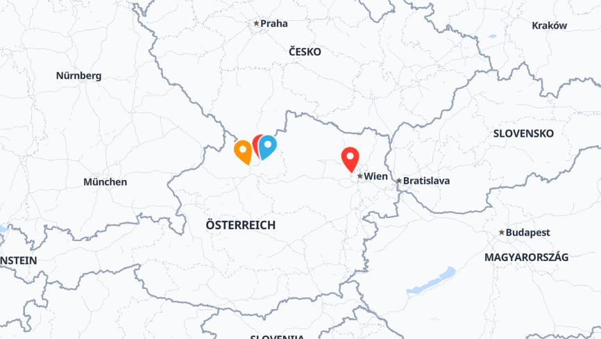 Karte der Standorte von COUNT IT GmbH