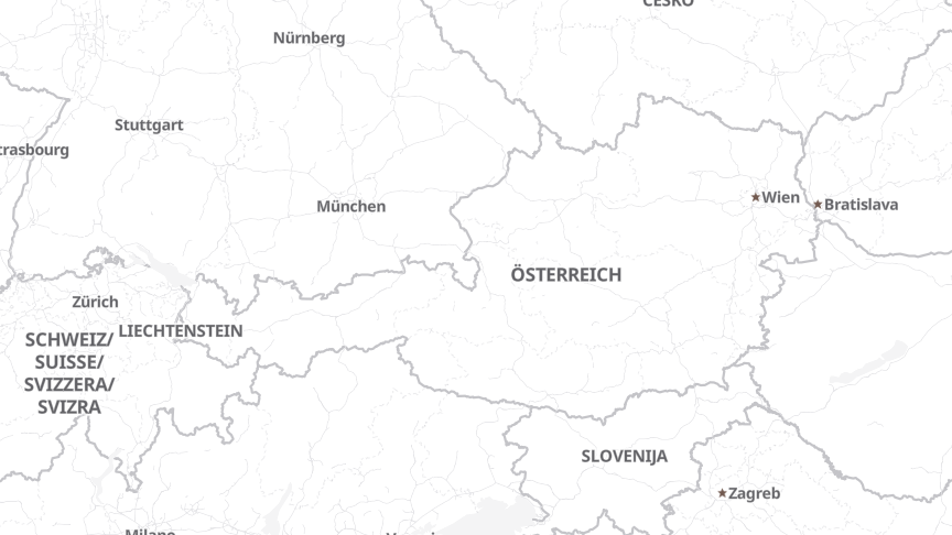 Karte der Standorte von illwerke vkw