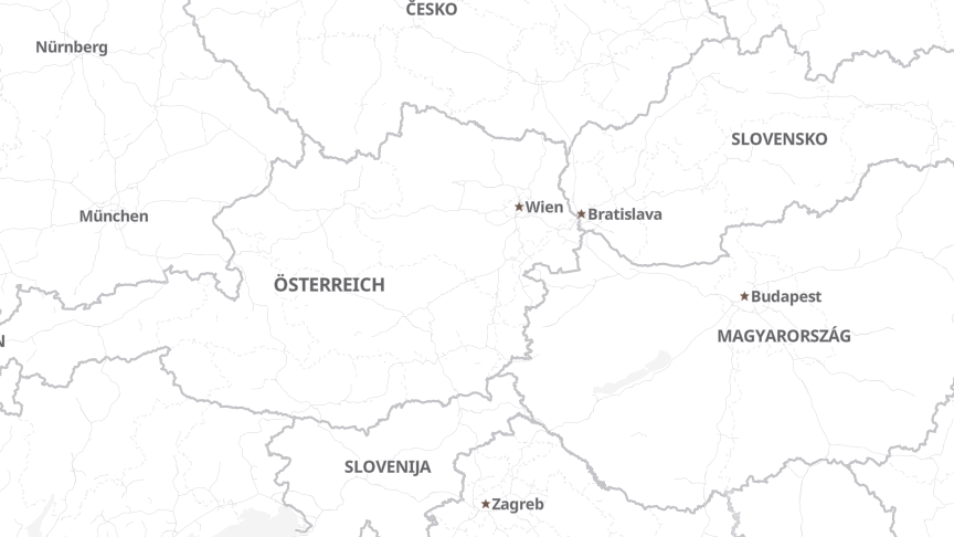 Karte der Standorte von arthus HR Solutions GmbH