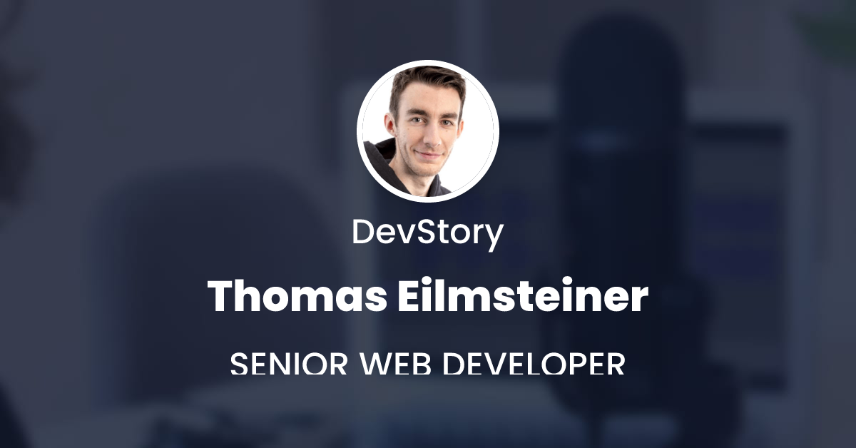 Was macht ein Senior Web Developer? Thomas Eilmsteiner im Interview ...