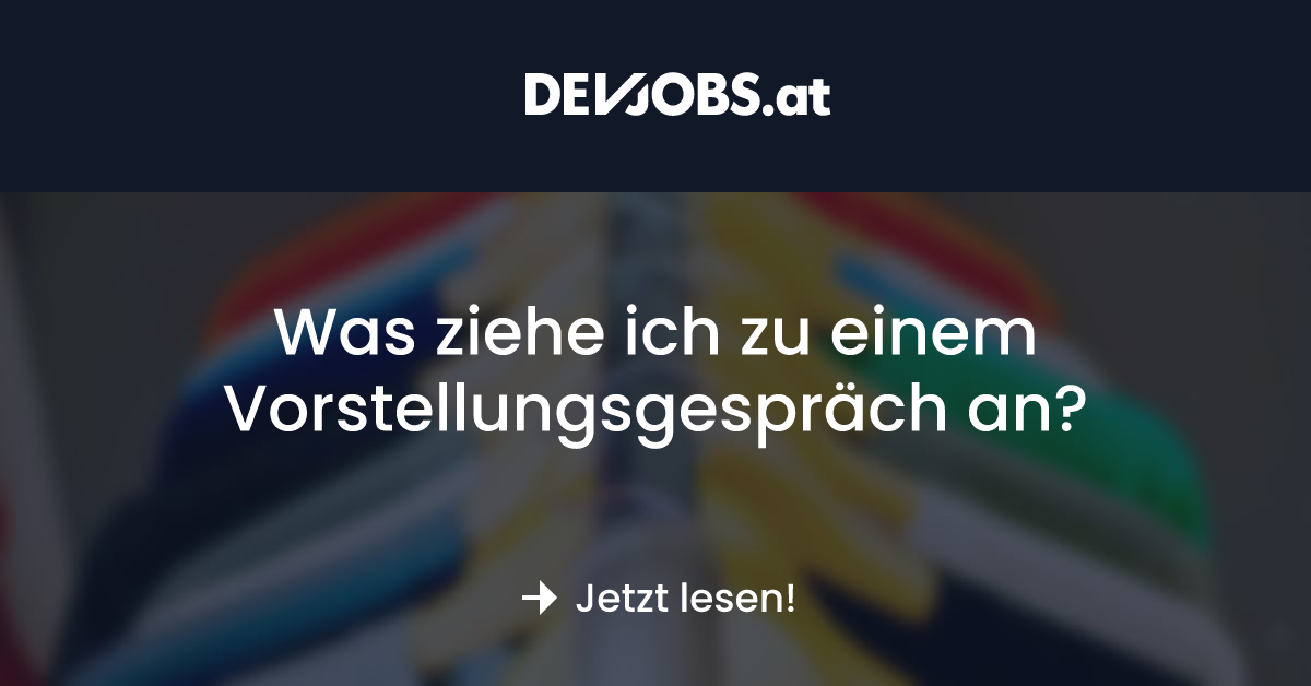 Was Ziehe Ich Zu Einem Vorstellungsgespräch An