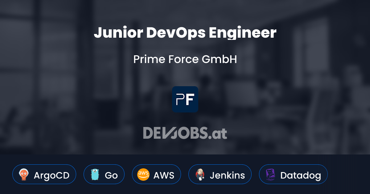 Junior DevOps Engineer bei Prime Force GmbH | DEVjobs.at