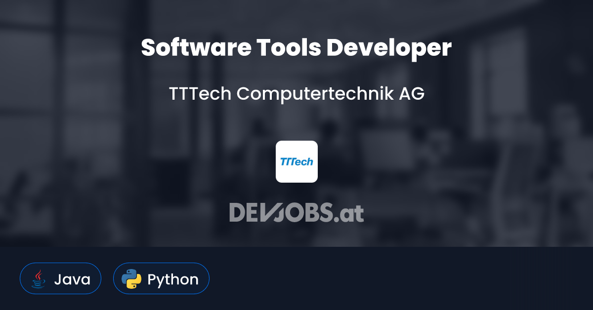 Software Tools Developer bei TTTech Computertechnik AG | DEVjobs.at