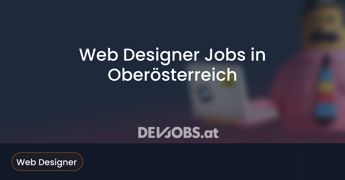 Web Designer Job in Oberösterreich - DEVjobs.at
