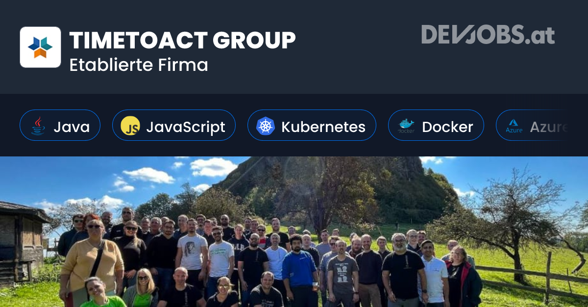Timetoact Group TIMETOACT GROUP als IT-Arbeitgeber | Bewertungen, TechStack, Benefits